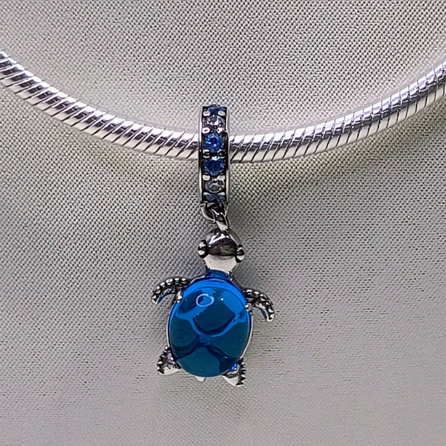 Charm Tortuga de Mar Azul