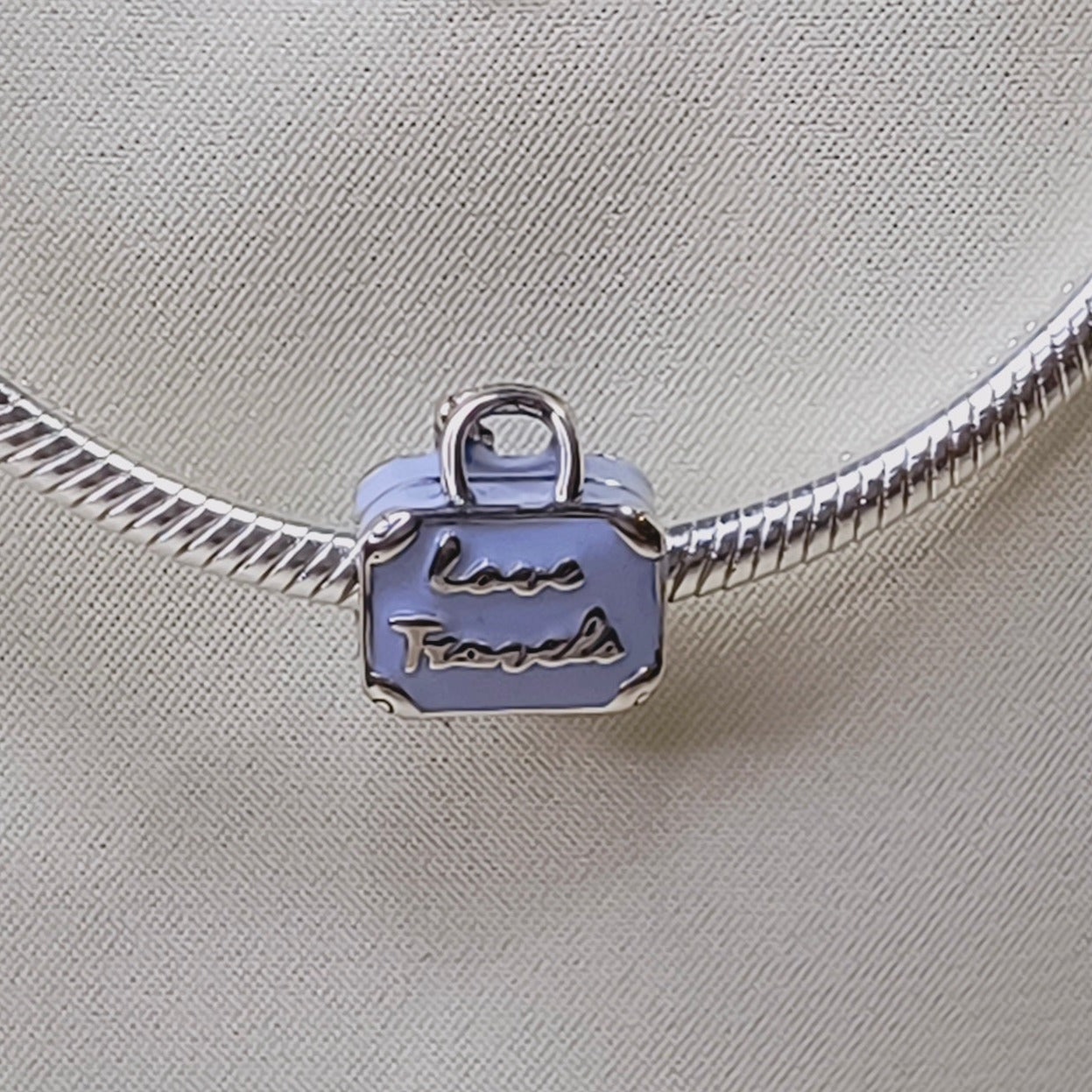 Charm Maleta de Viaje Azul