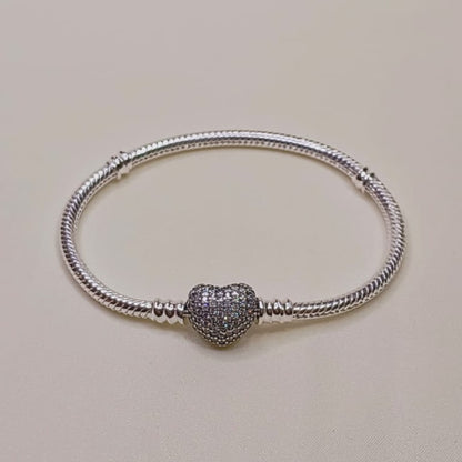 Brazalete de Corazón Brillante