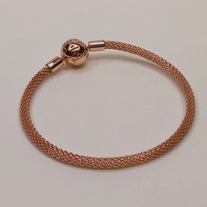 Brazalete de Malla Rose Gold