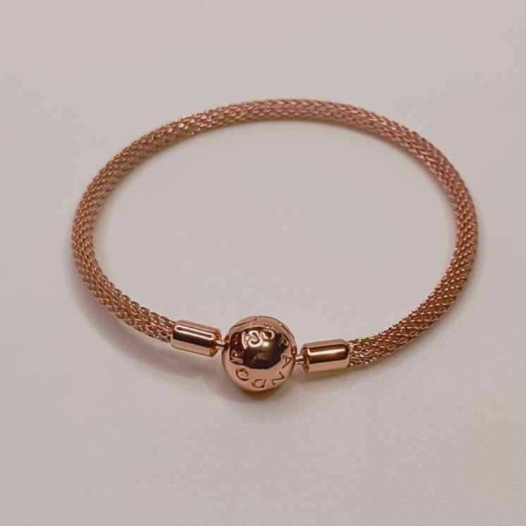 Brazalete de Malla Rose Gold