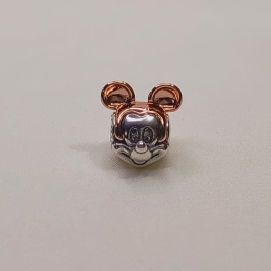 Charm Mickey Rose Gold