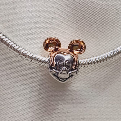 Charm Mickey Rose Gold